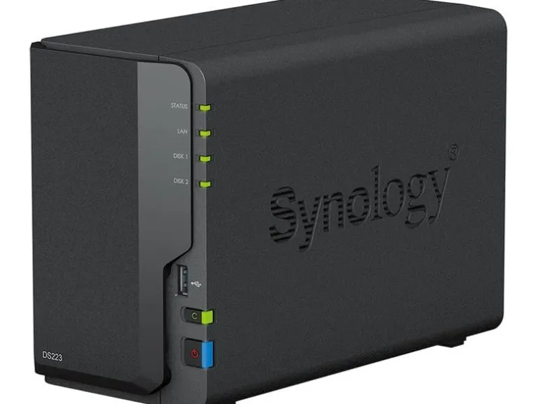 Synology NAS DiskStation DS223, 2-bay WD Red Plus 12 TB