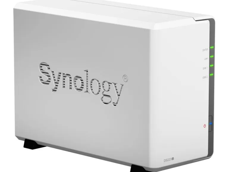 Synology NAS DS223j 2-bay WD Red Plus 8 TB