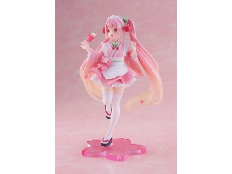 Taito Hatsune Miku Newley Sakura Miku Japanese Cafe Reissue