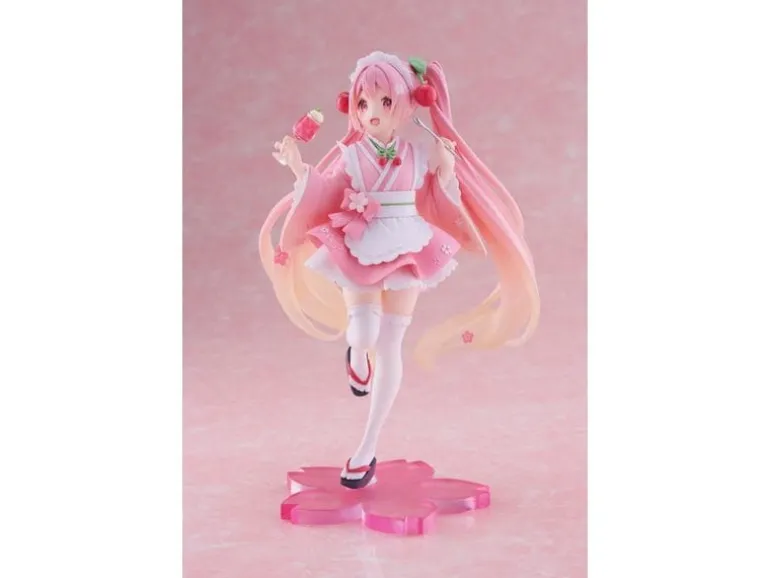 Taito Hatsune Miku Newley Sakura Miku Japanese Cafe Reissue