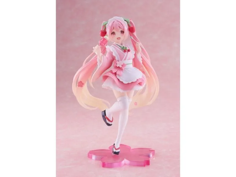 Taito Hatsune Miku Newley Sakura Miku Japanese Cafe Reissue