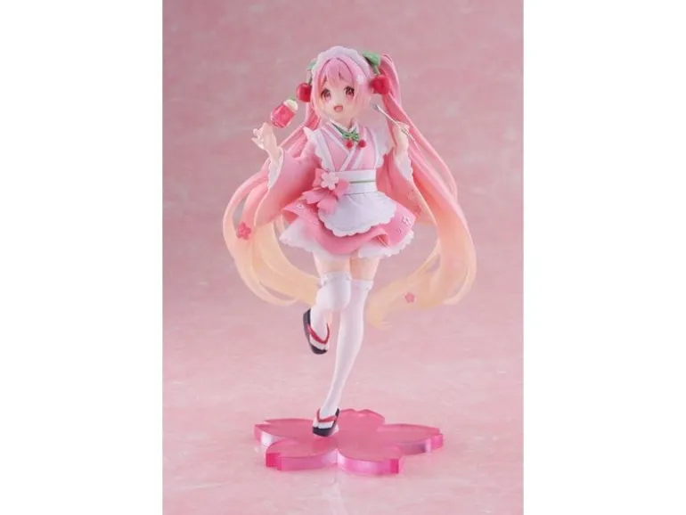 Taito Hatsune Miku Newley Sakura Miku Japanese Cafe Reissue