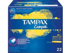 Tampax Tampons Compak Regular 22 Stück