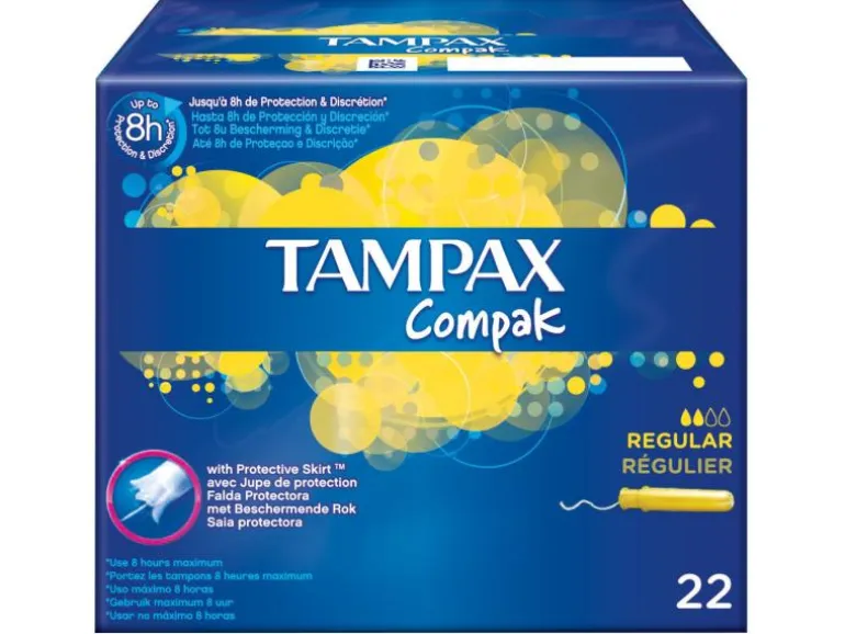 Tampax Tampons Compak Regular 22 Stück