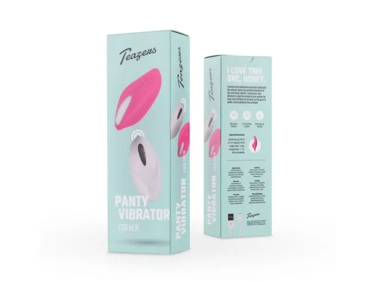 Teazers Panty Pleasure Klitoris Vibrator Rosa Rosa