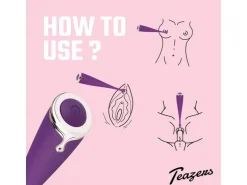 Teazers Pointer Vibe Klitoris Vibrator Lila Lila