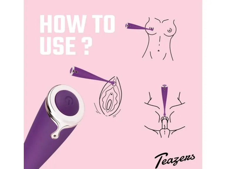 Teazers Pointer Vibe Klitoris Vibrator Lila Lila