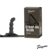Teazers Silikon StrapOn Set Schwarz Schwarz