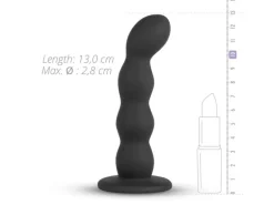 Teazers Silikon StrapOn Set Schwarz Schwarz