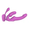 Teazers Strapless StrapOn mit Analplug Pink Rosa