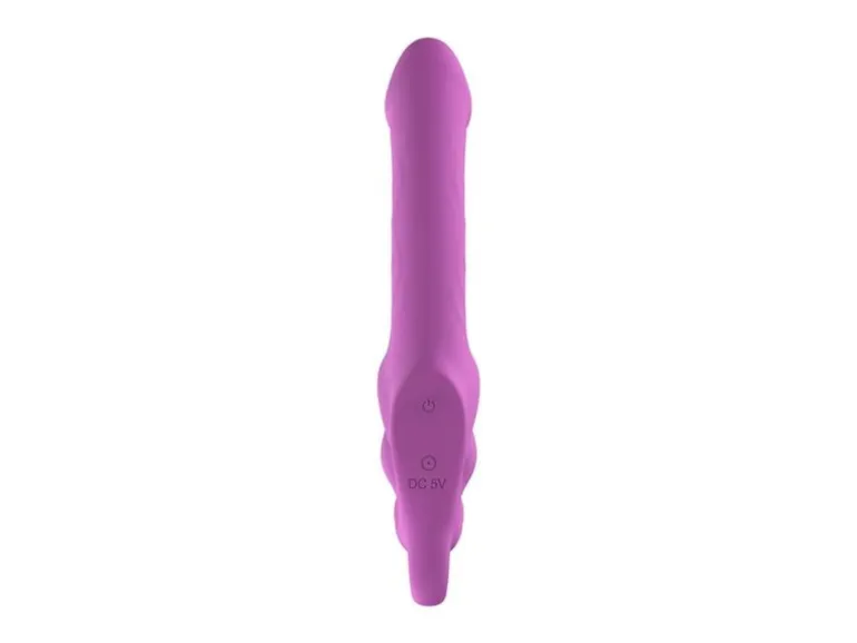 Teazers Strapless StrapOn mit Analplug Pink Rosa