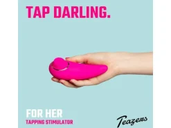 Teazers Tapping Clitoris Stimulator Rosa