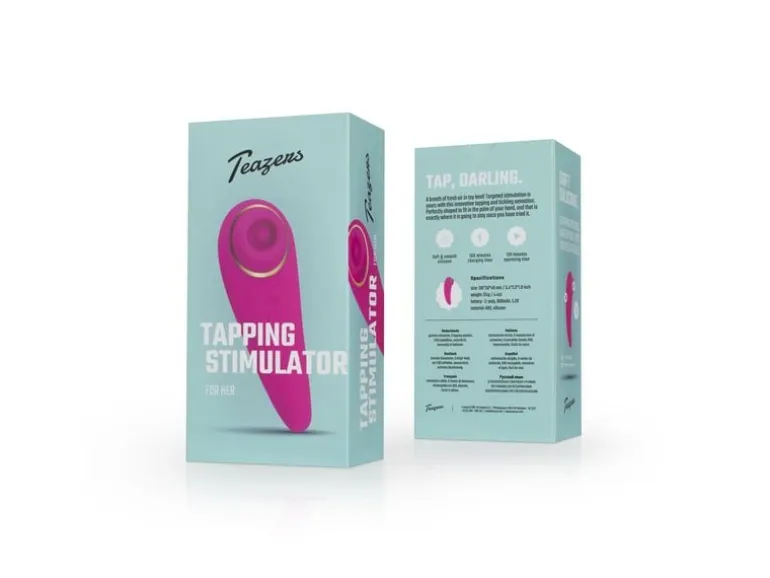 Teazers Tapping Clitoris Stimulator Rosa