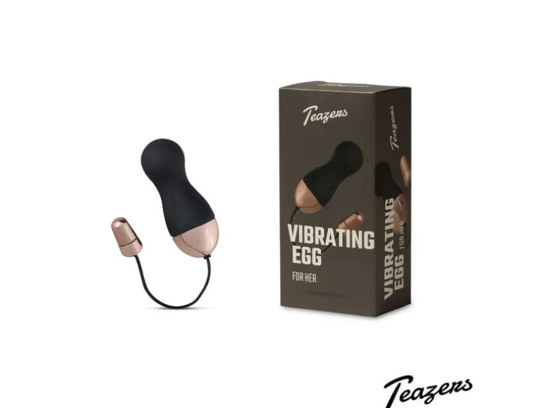 Teazers Vibrierende Ei Mit Fernbedienung Schwarz