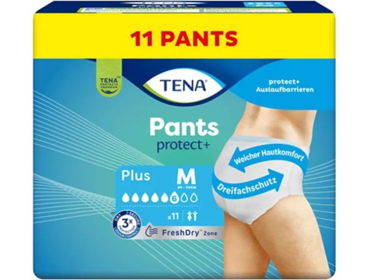 Tena Inkontinenz Pants Pants protect+ Plus Medium 11 Stück