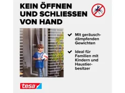 tesa Insektenschutz Lamellentür Teleskopierbar für Terrassentüren