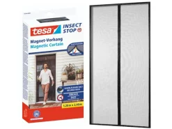 tesa Insektenschutz Magnetvorhang 1.2 x 2.4 m, Anthrazit