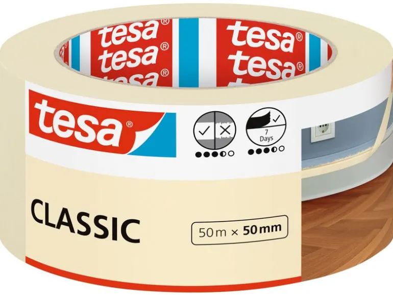 tesa Malerband CLASSIC 50 m x 50 mm