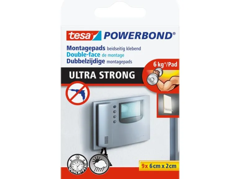 tesa Tabs Powerbond Ultra Strong doppelseitige Klebepads