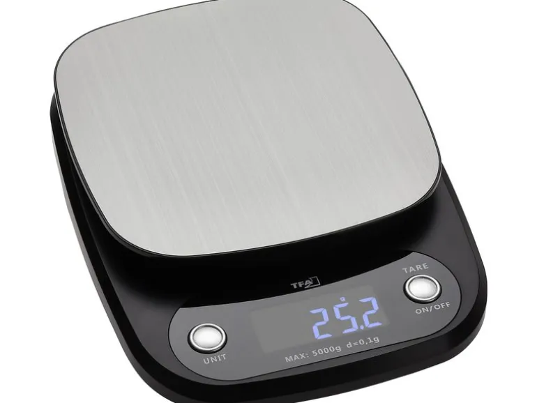 TFA Dostmann Küchenwaage Apple Pie Silber