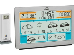 TFA Dostmann Wetterstation TFA.me ID-02 WLAN Silber