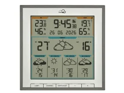 TFA Dostmann Wetterstation WLAN Anthrazit