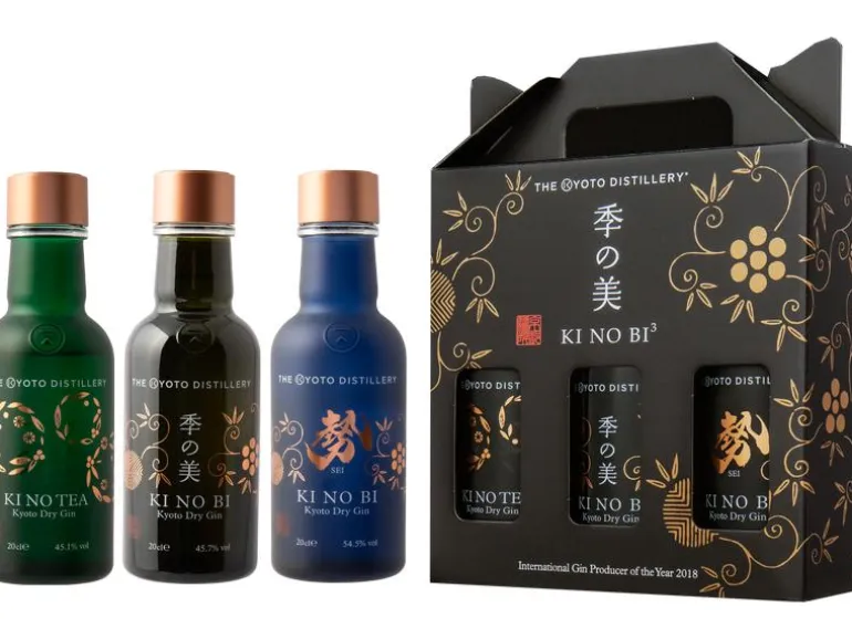 The Kyoto Distillery Kyoto Dry Gin 3 x 0.2 l