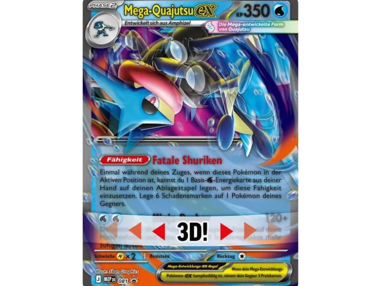 The Pokémon Company Mega-Quajutsu ex Premium Collection -DE-