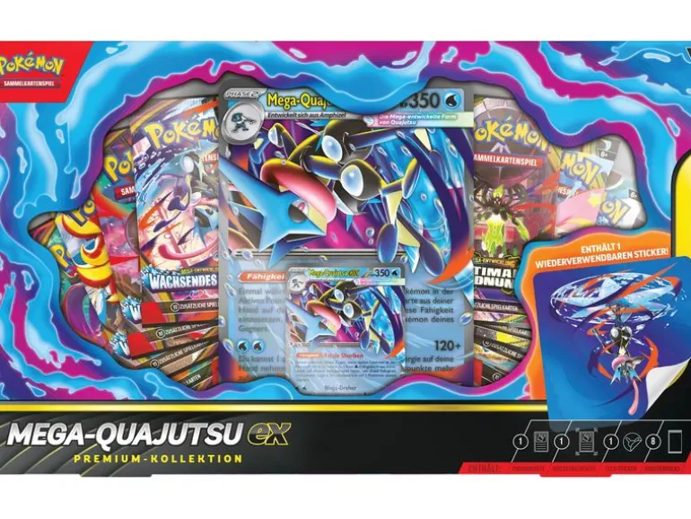 The Pokémon Company Mega-Quajutsu ex Premium Collection -DE-
