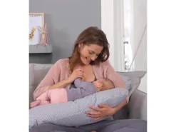 Theraline Seitenschläfer & Stillkissen my7 Bambus Blaugrau