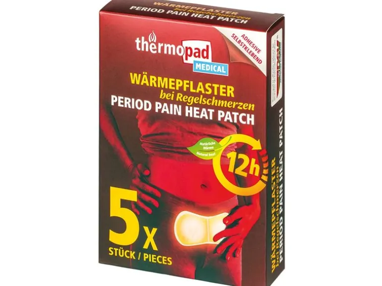 Thermopad Wärmepflaster bei Regelschmerzen 5er Pack