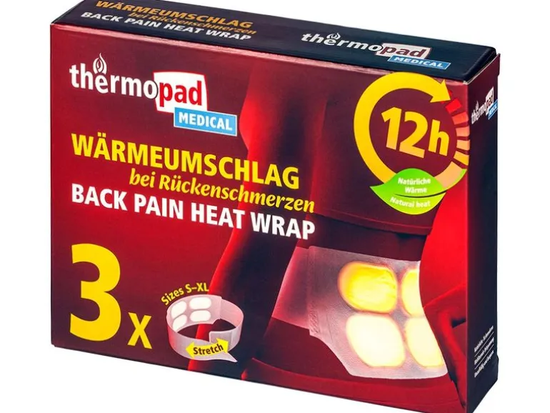 Thermopad Wärmeumschlag bei Rückenschmerzen 3er Box