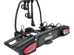 Thule Heckfahrradträger VeloSpace 3, 3 bike Stahl Schwarz
