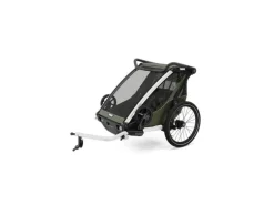 Thule Veloanhänger Chariot Lite 2 Zweisitzer, Grün