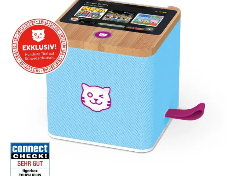 Tigermedia Tigerbox Touch Plus Swiss Edition Hellblau