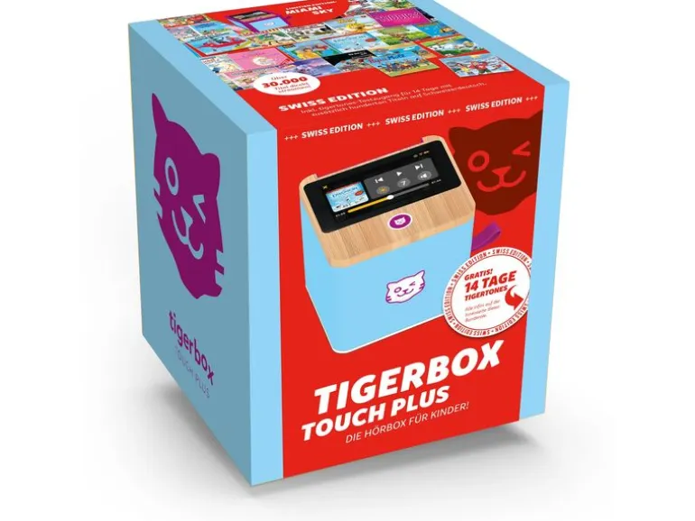 Tigermedia Tigerbox Touch Plus Swiss Edition Hellblau
