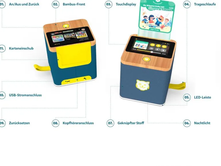 Tigermedia Tigerbox Touch Plus Swiss Edition Grünblau