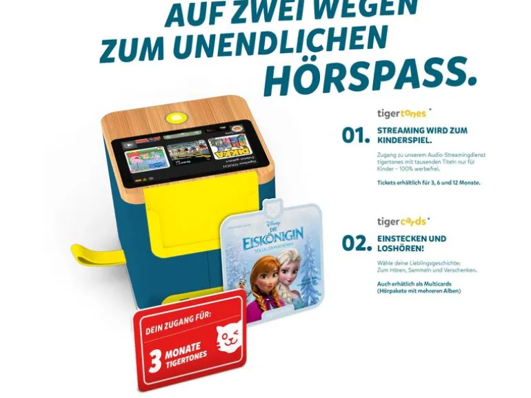 Tigermedia Tigerbox Touch Plus Swiss Edition Grünblau