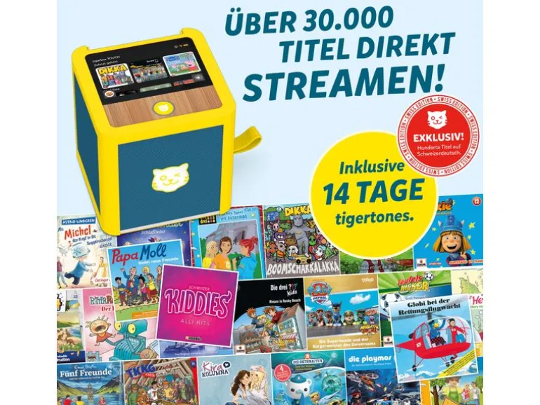 Tigermedia Tigerbox Touch Plus Swiss Edition Grünblau