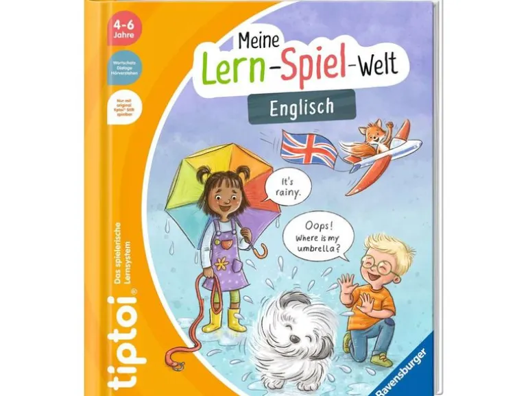 tiptoi Lernbuch Meine Lern-Spiel-Welt: Englisch