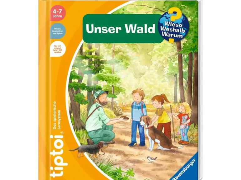 tiptoi Lernbuch WWW Unser Wald