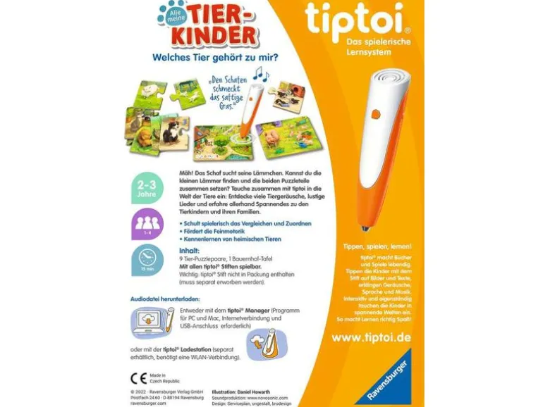 tiptoi Puzzle Alle meine Tierkinder