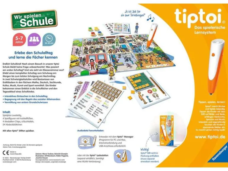 tiptoi Spiel Wir spielen Schule