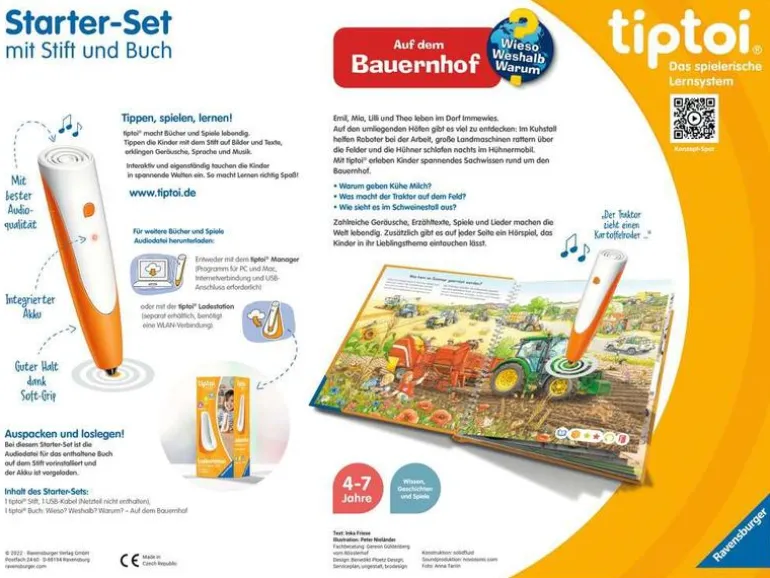 tiptoi Starter-Set Stift und Bauernhof-Buch -DE-