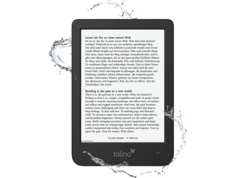 tolino eReader shine Schwarz