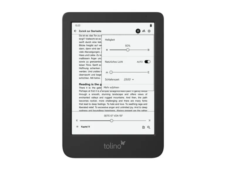tolino eReader shine Schwarz