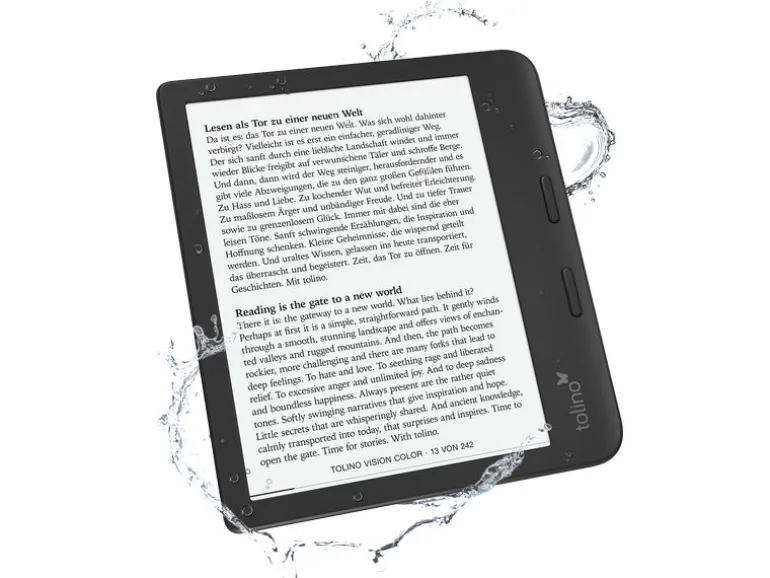 tolino eReader Vision Color Schwarz
