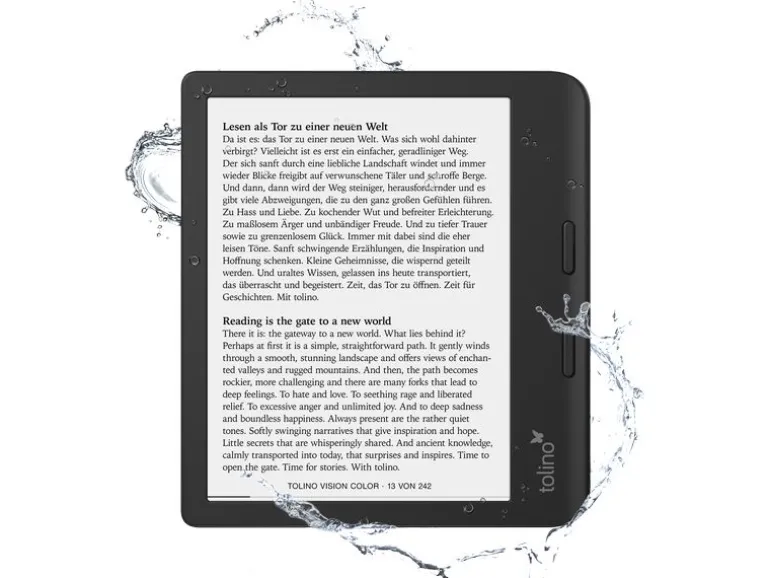 tolino eReader Vision Color Schwarz
