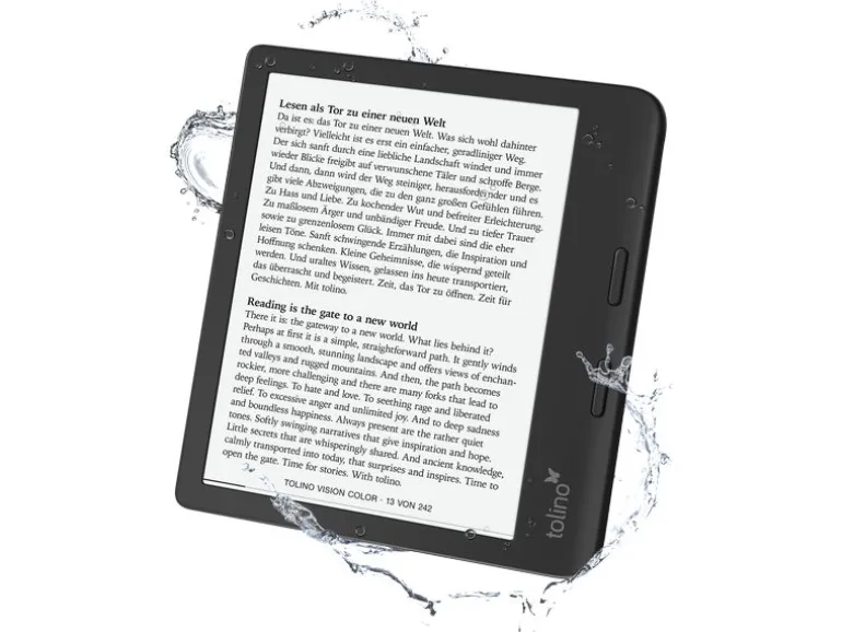 tolino eReader Vision Color Schwarz