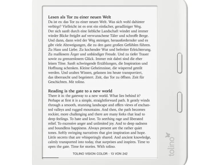tolino eReader Vision Color Weiss